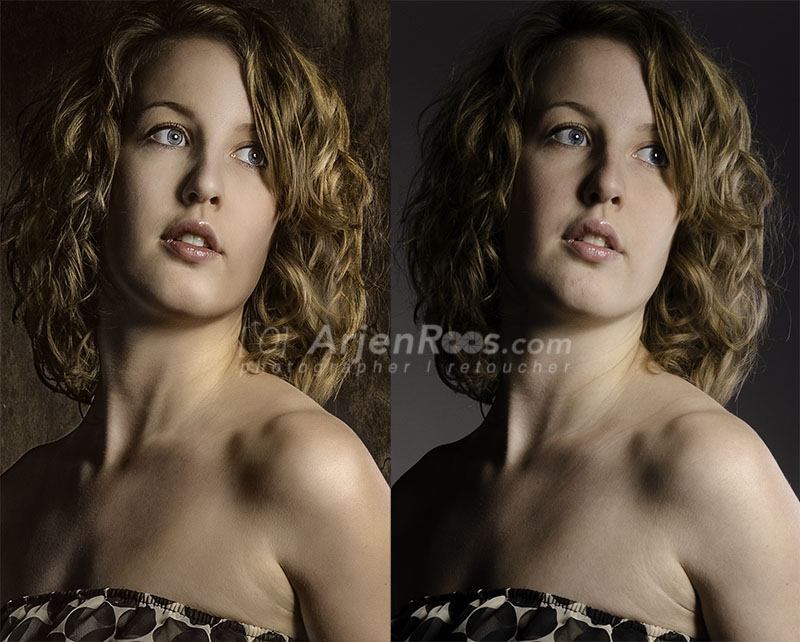 Dodge & burn two passes Arjen Roos Art