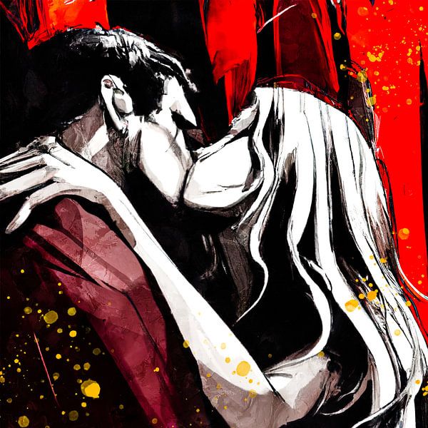 A kiss in triptych part 2