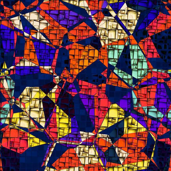 Stackable modern Pop Art