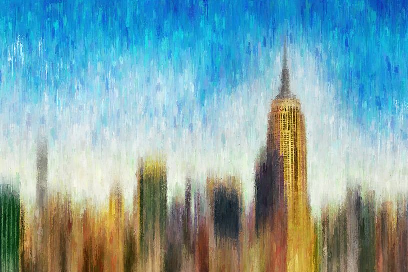 Skyline with Empire State Building