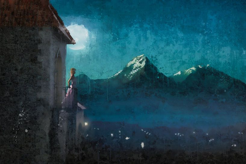 Enjoying the midnight view