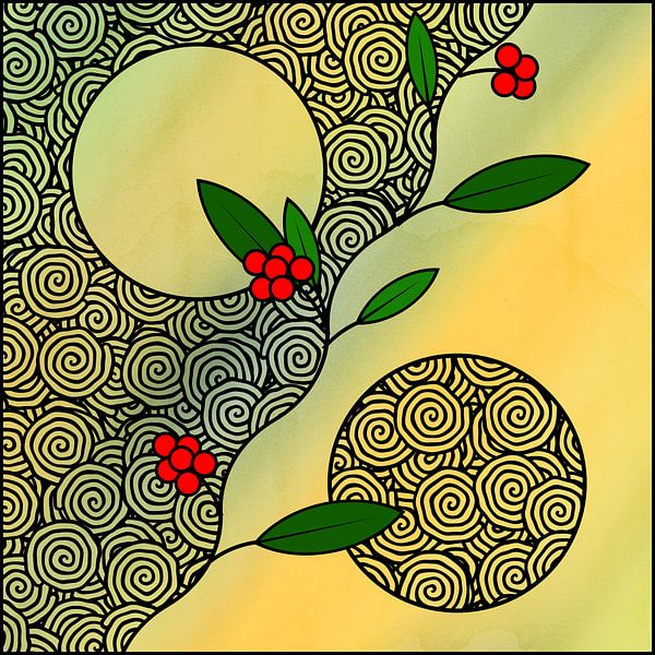 Red Yin Yang berries