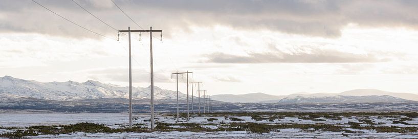 Panorama from the highest point of Flatruet in Sweden
