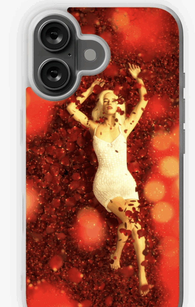 In a bed of red roses