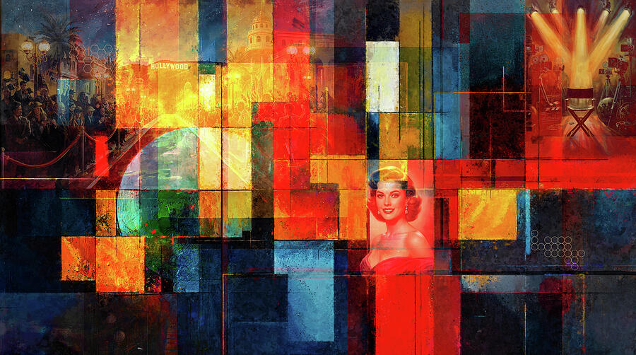 Hollywood Glamour and Colorful Lights by Arjen Roos