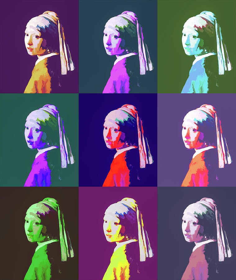 Warhol with the Pearl by Arjen Roos