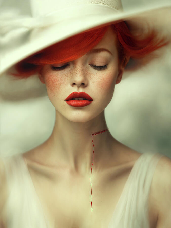 Silent Elegance with a Crimson Line by Arjen Roos