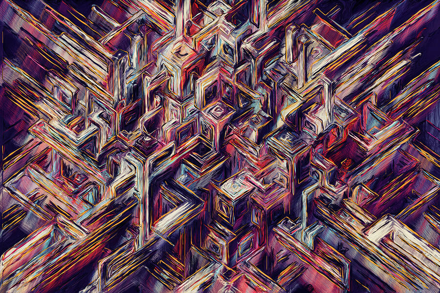 Escheresque in Color by Arjen Roos