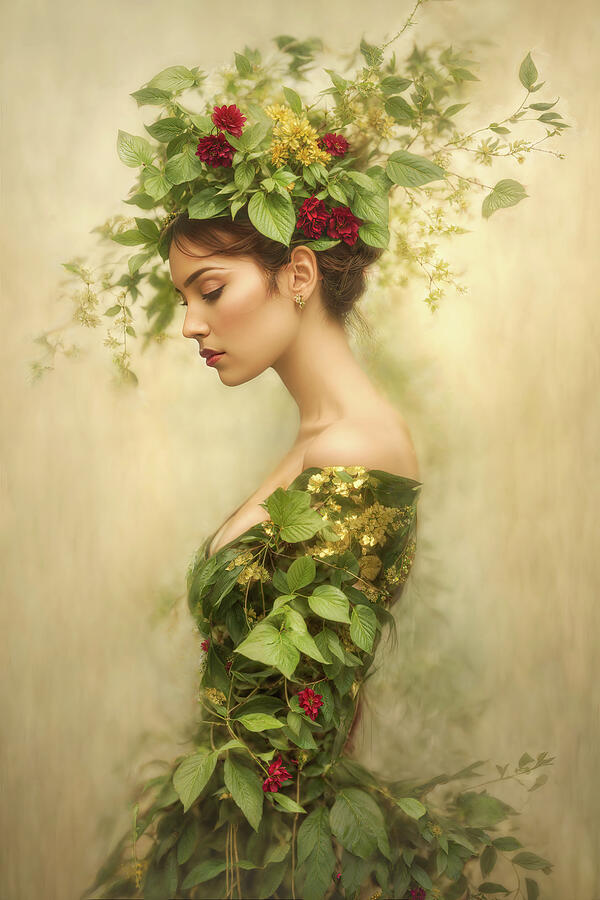 Dream of Spring A Portrait in Bloom by Arjen Roos